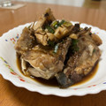 hiroppy212's cooksnap of when they made 超簡単...はまちのかまの煮物.