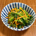 コムギ大好き's cooksnap of when they made ほうれん草とにんじんのごま和え.