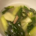 菜つ実☆ミ's cooksnap of when they made チンゲン菜の中華スープ.