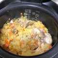 黒豆にゃんこ☆'s cooksnap of when they made 炊飯器で簡単＊ビリヤニ風炊き込みご飯.