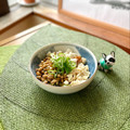 キンプリ's cooksnap of when they made 簡単♡竹輪の納豆和えを海苔で巻き巻き♡.