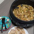 もちっこ橙色's cooksnap of when they made たこ焼き粉でもんじゃ～この生地美味いよ！.