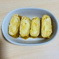 ももゆみ1230's cooksnap of when they made お弁当に卵焼きのチーズ巻き.