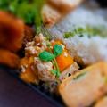 ❤️かわだん❤️'s cooksnap of when they made ＊かぼちゃのひき肉あんかけ＊.