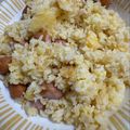 ARKHRFM's cooksnap of when they made 5分で簡単朝食！ソーセージ炒飯.