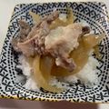0720まま's cooksnap of when they made 鍋に入れて煮るだけ☆牛丼屋さんの豚丼.