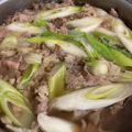ぴちゃ2's cooksnap of when they made 醤油仕立て・山形牛・芋煮.