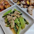 ちょちょこ✫'s cooksnap of when they made ☆小松菜とツナのにんにく醤油炒め☆.