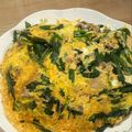 みのりっくす's cooksnap of when they made 豚肉入り・簡単ニラ玉.