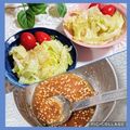 ♪としクック♪'s cooksnap of when they made はまる！レタスが丸々食べれちゃうサラダ♪.