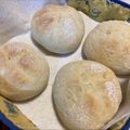 スンダラヘ's cooksnap of when they made 30分で完成!？不思議パンの米粉丸パン.