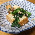 北京パンダ's cooksnap of when they made 厚揚げと菜の花の和風ツナマヨわさポン和え.