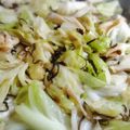 あおいりん's cooksnap of when they made キャベツと舞茸の塩昆布バター炒め.