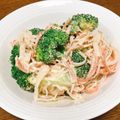 vabochan's cooksnap of when they made レンジブロッコリーカニカマ胡麻マヨサラダ.