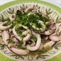 ホワイトグラス's cooksnap of when they made 居酒屋の定番★イカの炒め物.