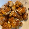 たれぞぅママ's cooksnap of when they made 豚こまで甘辛炒め♪油淋鶏風.