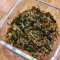＊eriwan＊'s cooksnap of when they made かぶの葉とジャコのふりかけ.