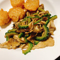 ☆♡Sakura♡☆'s cooksnap of when they made ゴーヤーと椎茸のオイスター炒め.