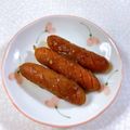 みぽぽ37's cooksnap of when they made ウインナーの生姜焼き.