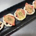 K0A9O0R8U♪'s cooksnap of when they made 【楽めし】れんこんのハムチーズ焼き.