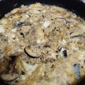 makichaki's cooksnap of when they made 鯖缶玉子とじ丼（親子丼風）.