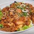 カール's cooksnap of when they made 簡単！絶品！こくうま豚キムチ丼.