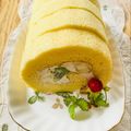 ボブナナ's cooksnap of when they made ふっっくら、しゅわっ◎絹シフォンロール.