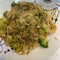★みーちゃん♪'s cooksnap of when they made ブロッコリーとしらす和風ガーリックパスタ.