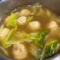 せなちょこ's cooksnap of when they made 白菜と豚ひき肉の肉団子スープ.