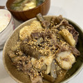 ベルちゃんパンケーキ's cooksnap of when they made 牛肉と里芋とごぼうの煮物.