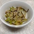 クックJZMPJF☆'s cooksnap of when they made ポリ袋でお手軽♪塩昆布と白菜の浅漬け.
