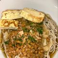コバミツ's cooksnap of when they made ✿納豆おろしそば✿.
