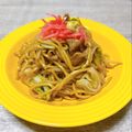 のんべぇヒロ's cooksnap of when they made 太麺が美味しい 焼きそば.