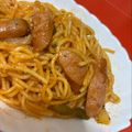 hey-youta's cooksnap of when they made 簡単⭐ナポリタン⭐in炊飯器 パスタ⭐.