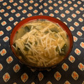 龍青空ママ's cooksnap of when they made 簡単♡えのきとわかめのお味噌汁.