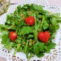 みっちゃん❇️68's cooksnap of when they made ドレッシングが美味しい春菊のサラダ.