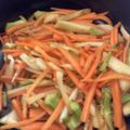 ☆lalapin☆'s cooksnap of when they made エコ！カリフラワーの茎と人参のきんぴら.