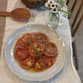たべものにっき　tabemono's cooksnap of when they made やみつき トマト の アーリオ・オーリオ.