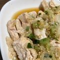 Kちやん☺'s cooksnap of when they made ネギたっぷり！鶏むね肉のよだれ鶏.