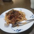 kimkim01's cooksnap of when they made しっかり濃厚味♡絶品ミートソースパスタ♪.