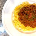 tomozo_'s cooksnap of when they made ケチャップで簡単ミートソース◎.
