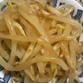 蜂蜜きなこ's cooksnap of when they made レンジで4分　もやしだけ♪.