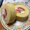 バウチャン's cooksnap of when they made SwansDownでふわふわロールケーキ.