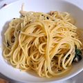 yukoko☆'s cooksnap of when they made えのきとにんにくツナ醤油スパゲティ.