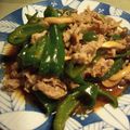 miiko大好き's cooksnap of when they made しめじピーマン豚肩ロースの中華炒め.