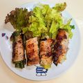 なめこおろし's cooksnap of when they made 切り込みで食べやすい白ねぎの豚ばら肉巻き.