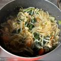 柴犬のお顔☆'s cooksnap of when they made 簡単！白菜と玉ねぎの煮込みスープ.