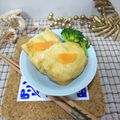 mamaRD's cooksnap of when they made 生おからde巾着☆おから煮～どんぶらこw.