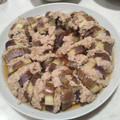 男の子4人のママもっち's cooksnap of when they made 手早く簡単！なすのミルフィーユ　ぎょうざ.