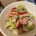 こうせい(=ﾟωﾟ)ﾉ's cooksnap of when they made レタスとカニカマの無限サラダ.